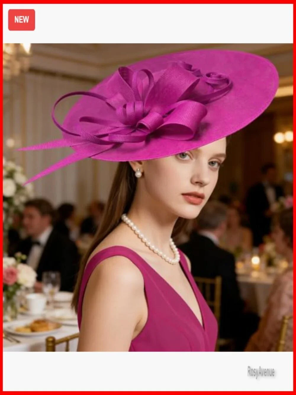 Linen Fascinator Hat for Derby Wedding Church Tea Party Vintage Style